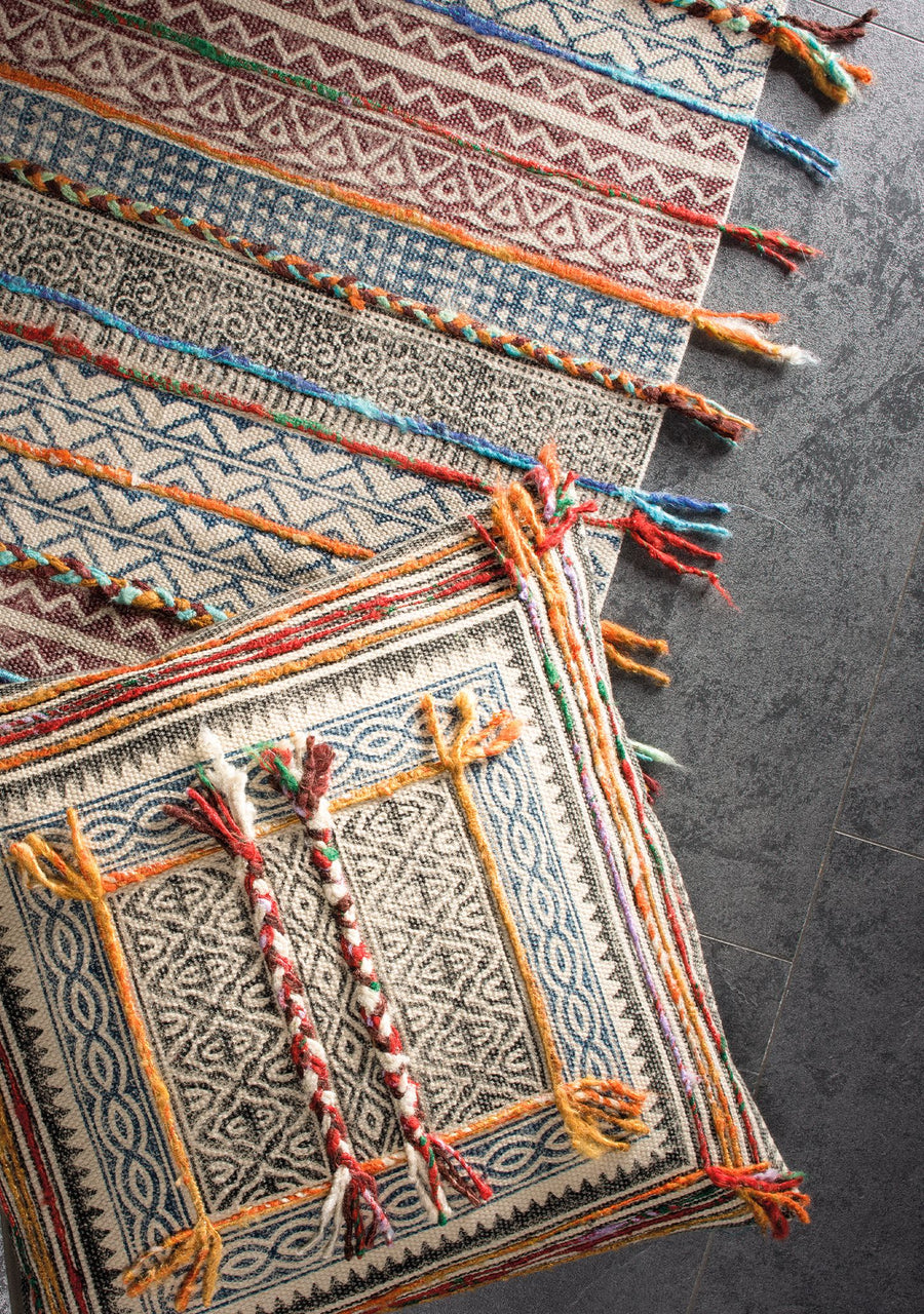 Threaded Tribal Rug